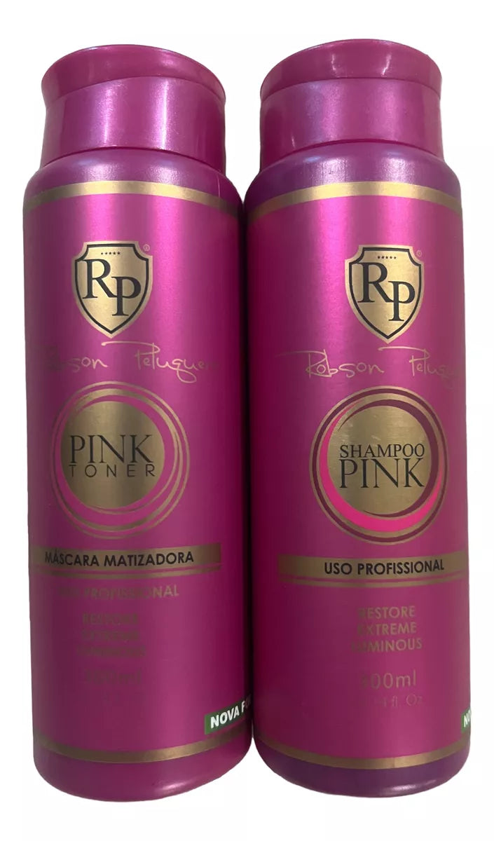 Kit Pink Home Care Robson Peluquero - 300ml
