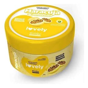 Esfoliante corporal maracujá + camomila linha lovely Face Beautiful 280g
