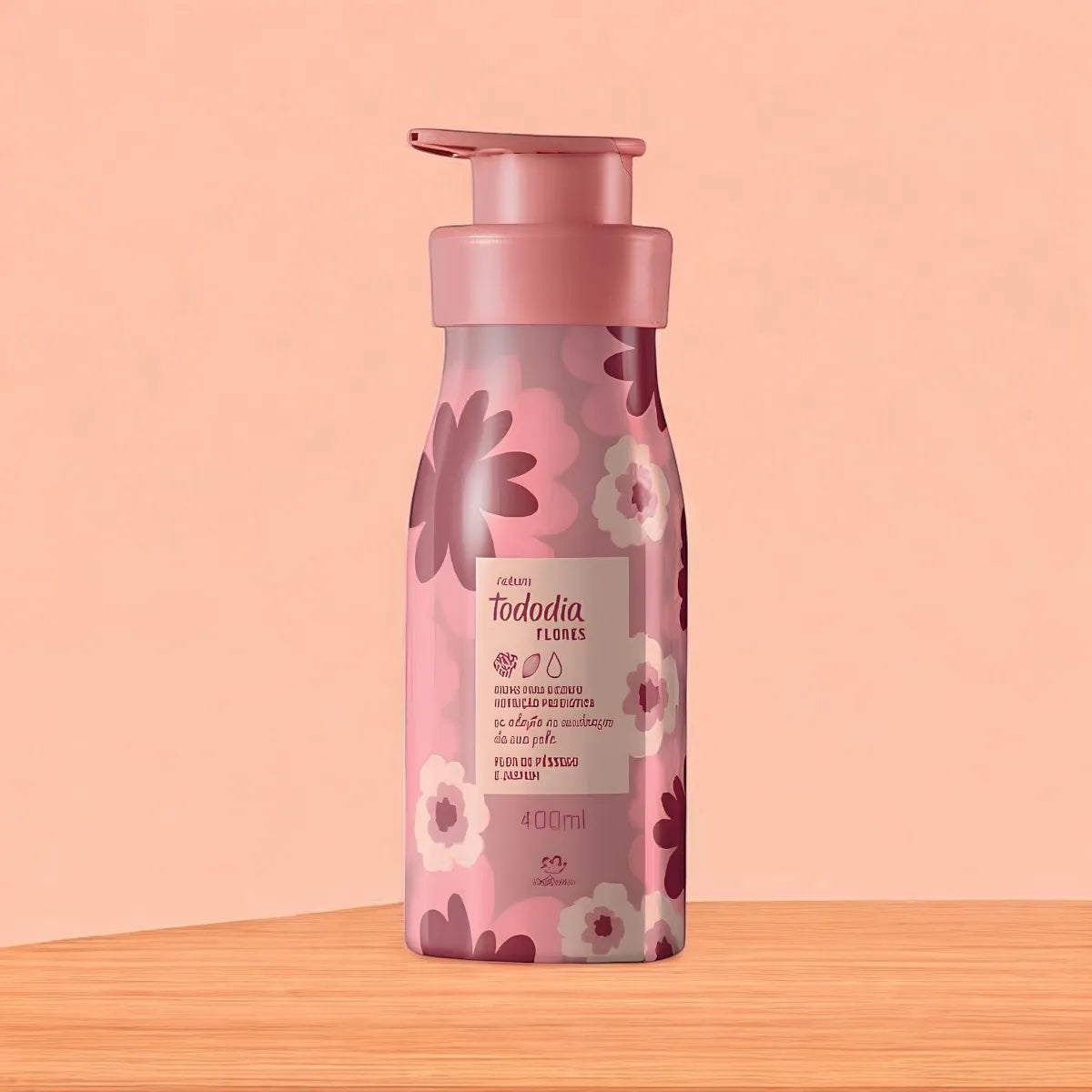 Creme Hidratante Tododia Flor De Pêssego E Jasmin 400ml