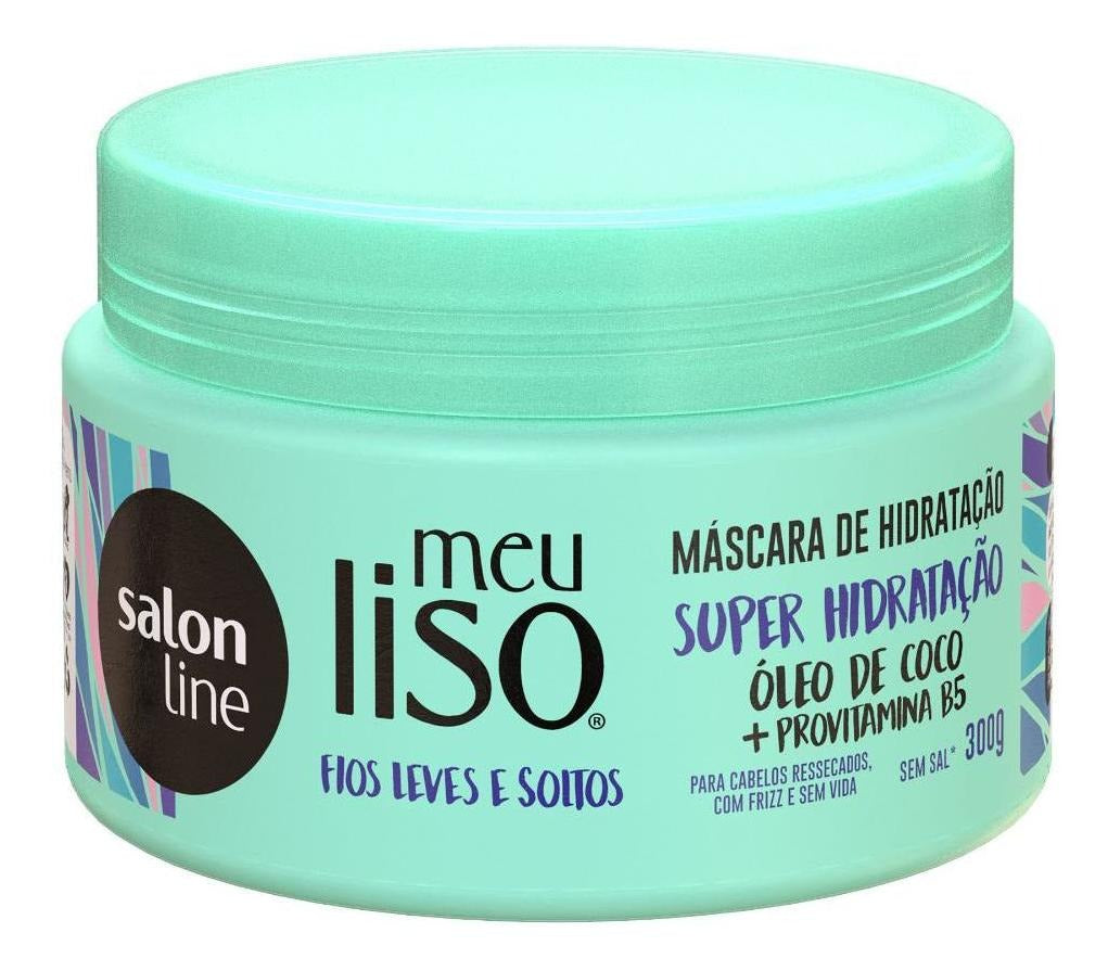Máscara de Hidratação Meu Liso Super Hidratação Salon Line 300g