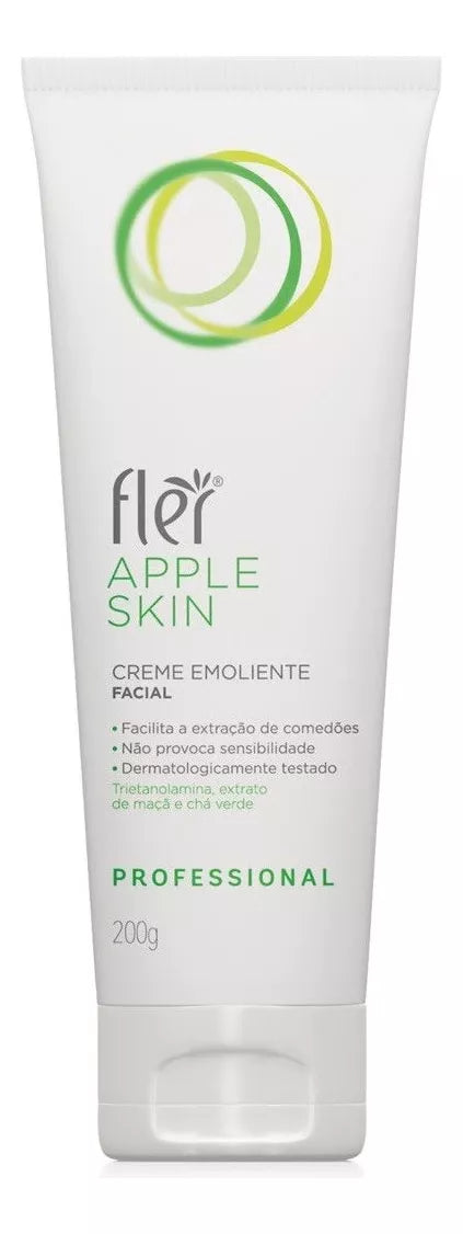 Creme Facial Emoliente Flér Apple Skin de 200g
