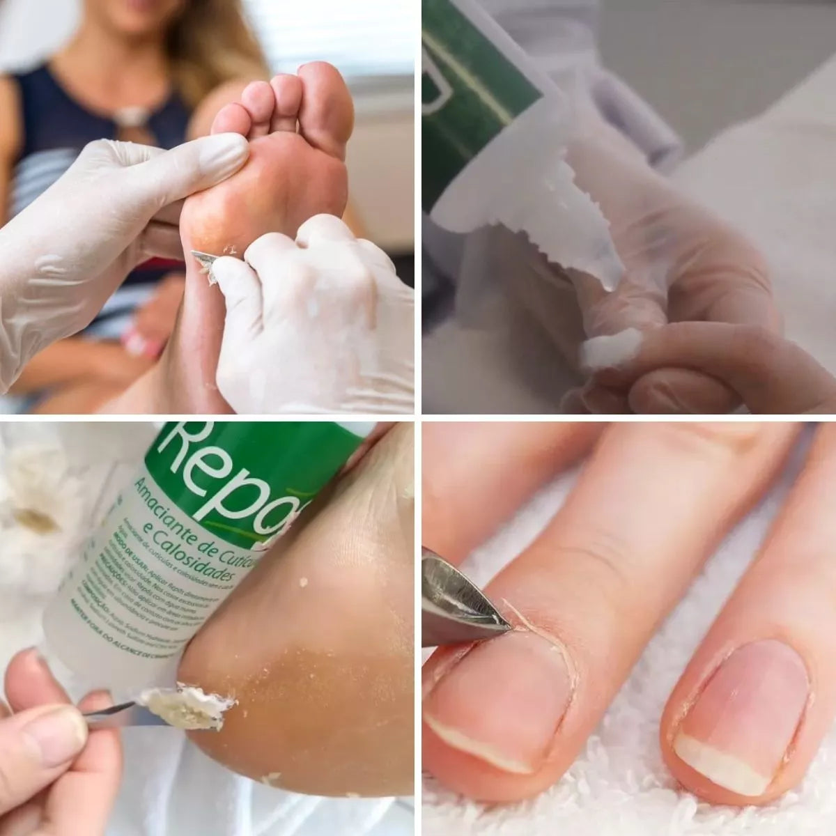 Amaciante De Cutículas E Calosidades Repos 500ml Spa Dos Pés