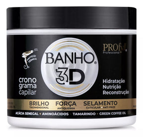 Banho De Creme Banho 3D Cronograma Capilar - 500g