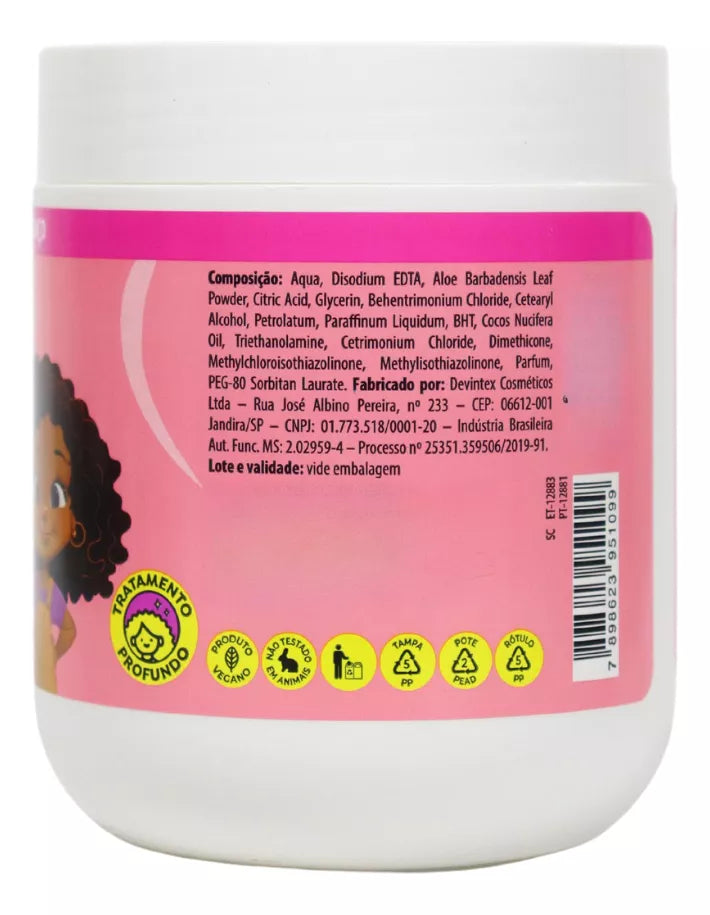 Máscara de hidratação Intensa SOS Cachos Kids Hidratação Salon Line 500g