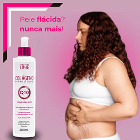 Creme Colageno Hidrolisado Q10 Shopping Line - 200ml