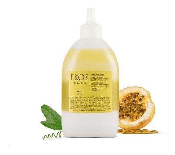 Refil Óleo Trifásico Desodorante Corporal Ekos Maracujá - 200ml