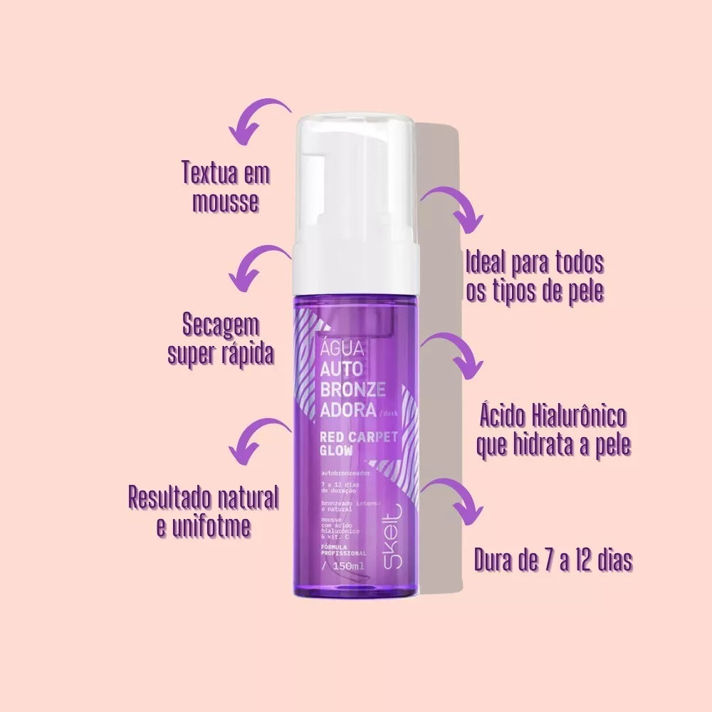 Agua Dark Red Carpet Glow Self-tanning 150ml