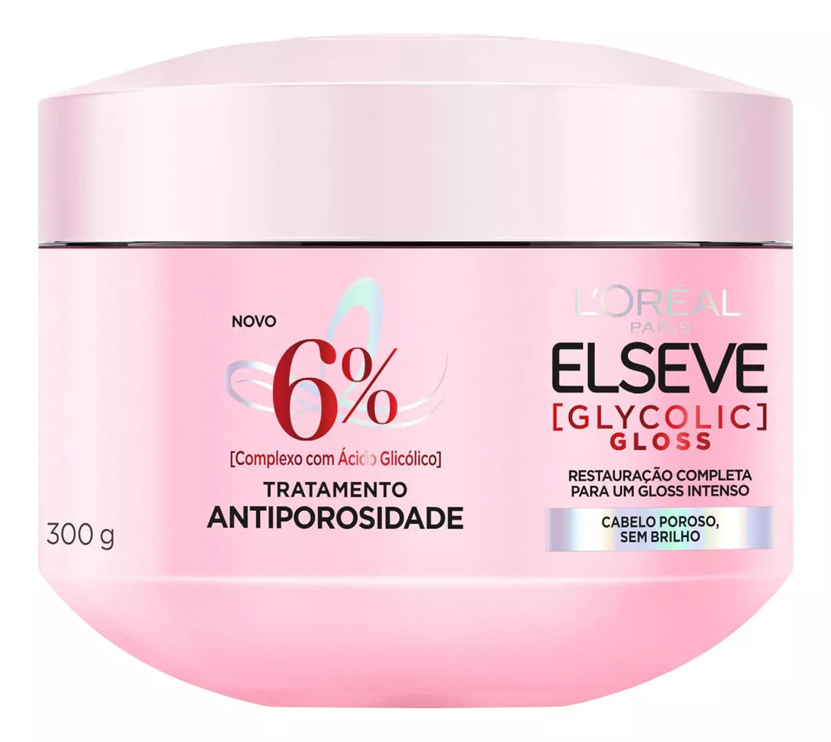 Creme De Tratamento Elseve Glycolic Gloss - 300g