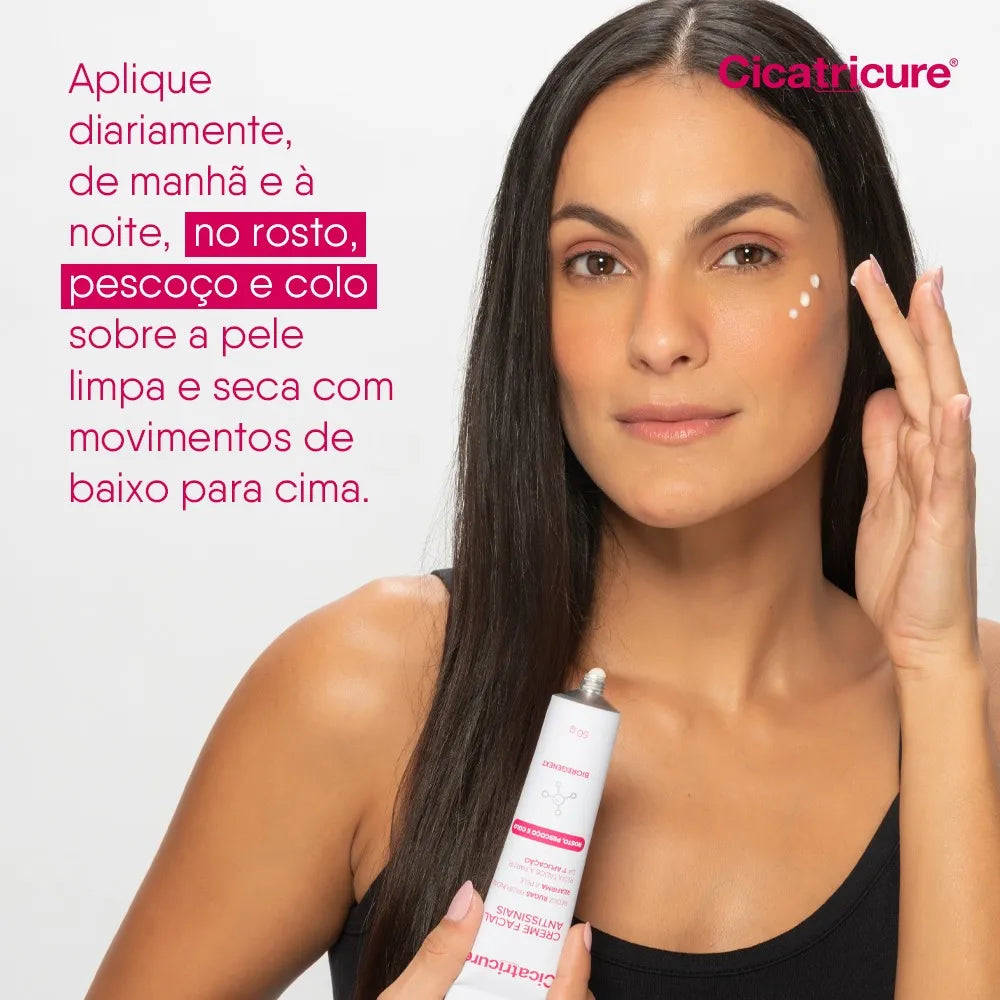 Creme Facial Antissinais Bio-regenext Cicatricure Tipo de pele Normal - 50g