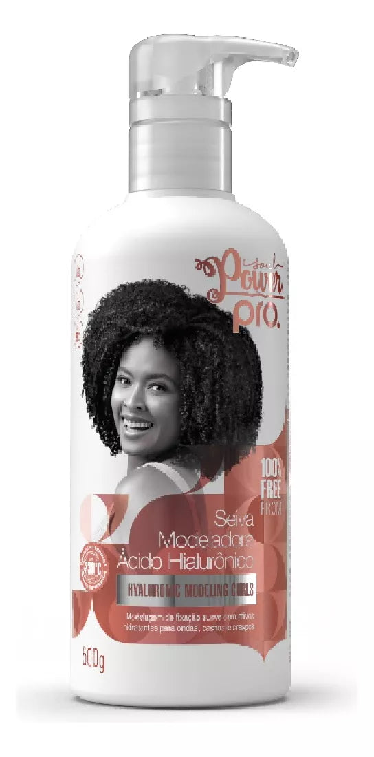 Soul Power Pro. Seiva Modeladora Ácido Hialurônico - 500g