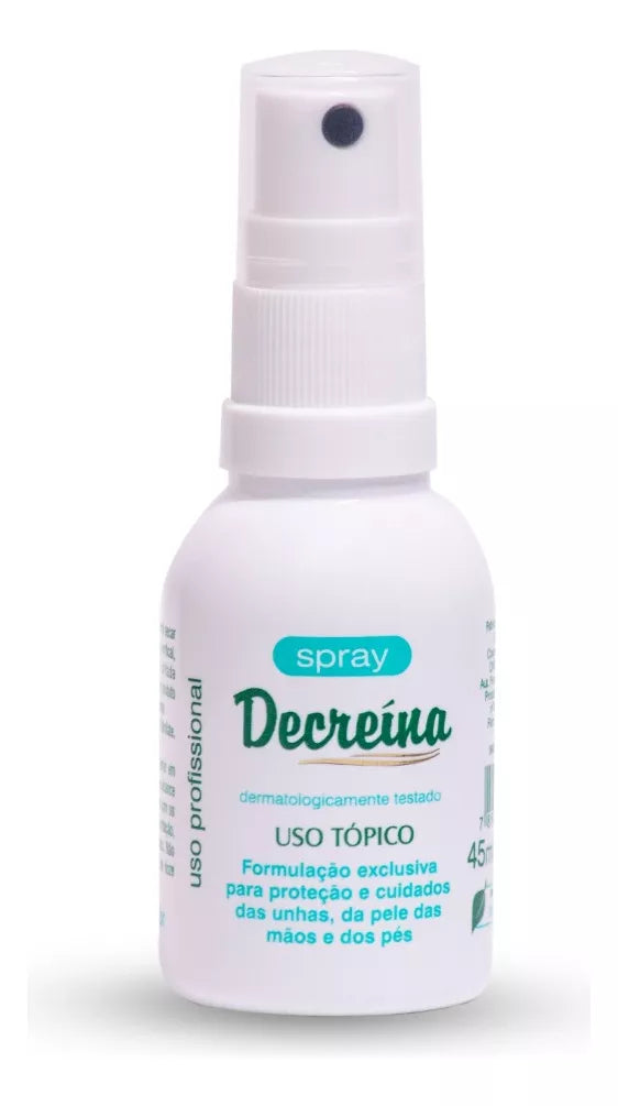 Decreina Spray antimicótico unhas cor água - 45ml