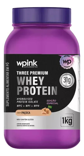 three premium whey protein paçoca 3W - (1kg) - wp