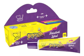 Hidratante Labial Gostinho De Chiclete Uva Babasoul - 10g