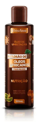 Beleza Natural - Óleo De Umectação Óleos Africanos 100ml