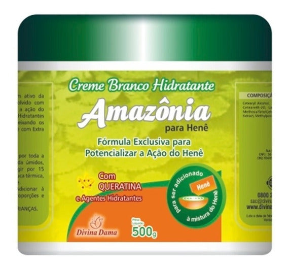 Amazônia Creme Branco Hidratante para Henê 500g