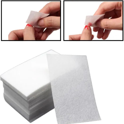 Algodão Prensado Pct 1000 Peças Limpeza De Unha Manicure