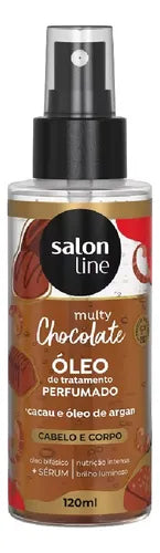 Salon Line Multy Óleo Perfumado Cabelo/corpo Chocolate 120ml