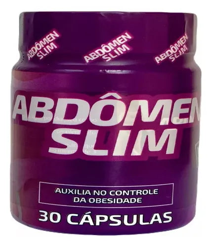 Abdomen Slim Original 30 Cápsula Roxa - Fórmula Antiga Sem Sabor