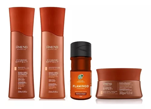 Redhead Kit Copper Effect Amend + Flamingo Kamaleão Color