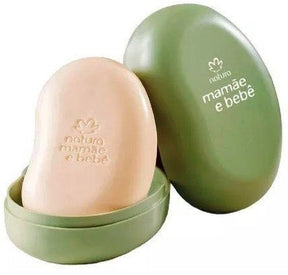 Mamãe e Bebê Soap with Soap Dish 100g