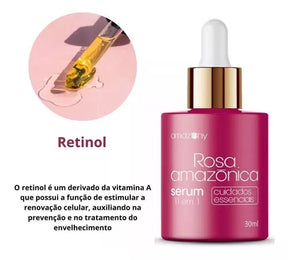 Sérum Rosa Amazônica Rosa Mosqueta 100% Original - 30ml
