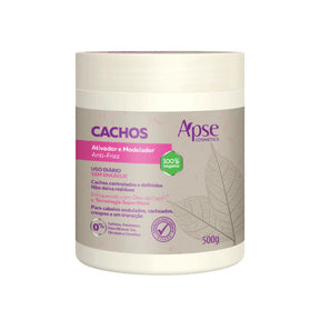 Ativador e Modelador Anti-Frizz Cachos 500g - No Poo / Low Poo - Ação Condicionante