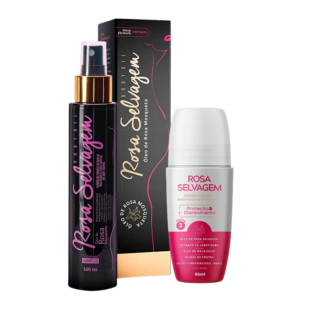 Super Whitening Effect Kit Rosa Selvagem - 2 itens