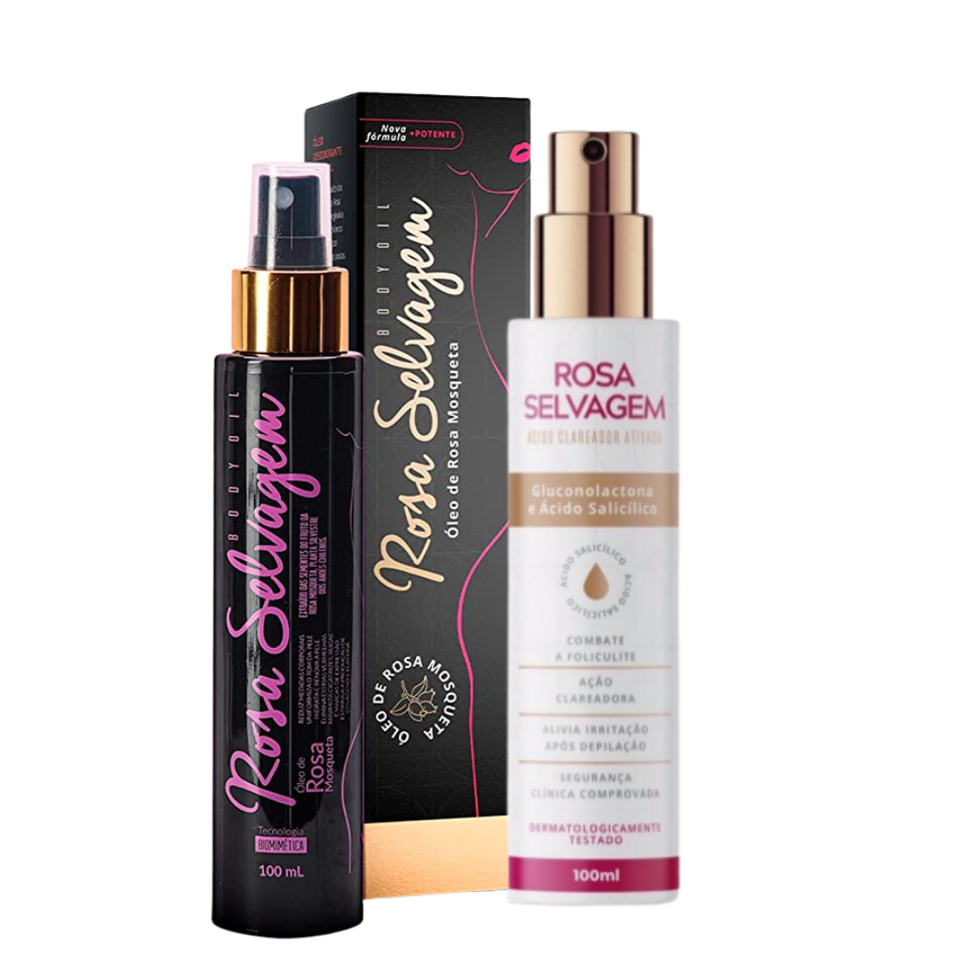 Super Whitening Effect Kit Rosa Selvagem 2  - 2 itens