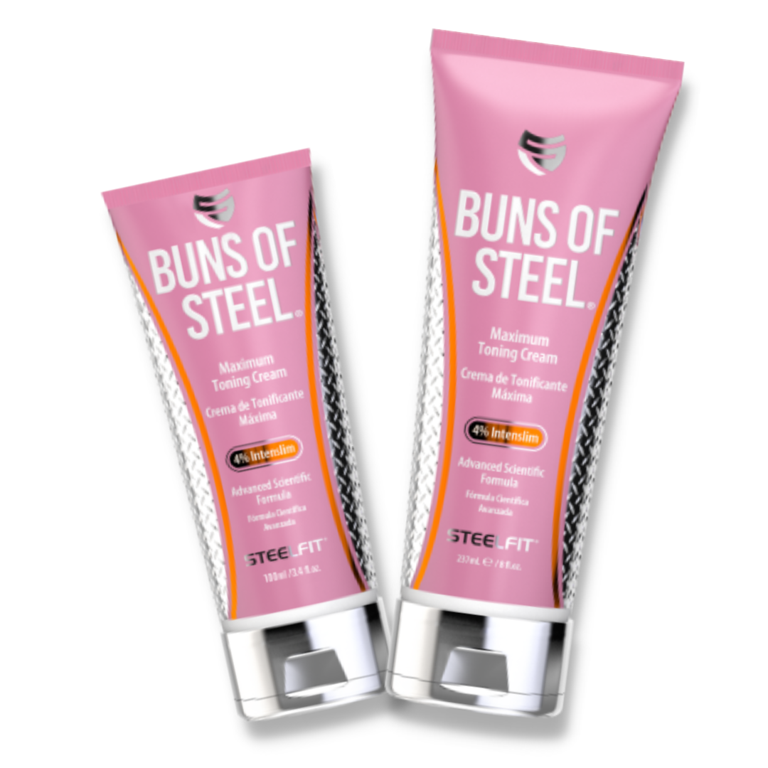 Buns of Steel ® - Creme Tonificante Antiestrias, Anticelulite, e Redutor de Medidas
