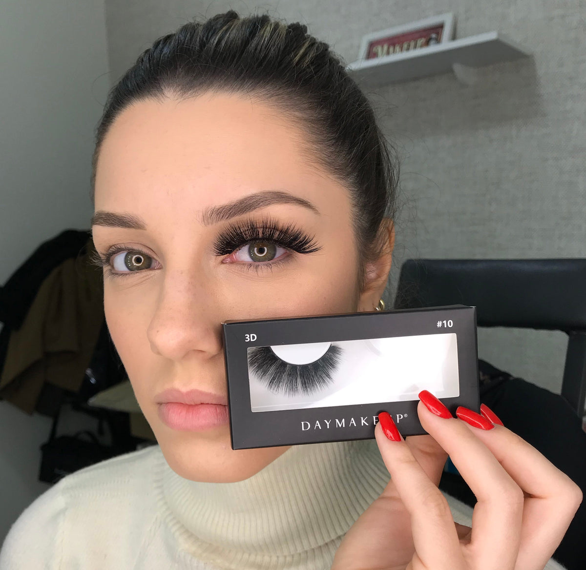 CÍLIOS #10 FALSE EYELASHES 3D