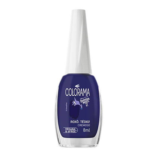 Esmalte Colorama Cremoso Divertidamente 2 Roxô, Tédio! - 8ml