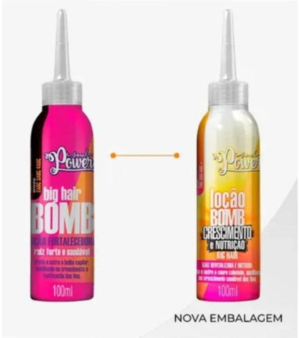 Transição - loção Big Hair Bomb 100ml