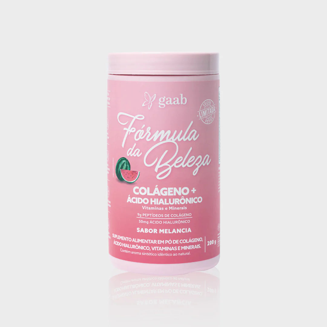 Colágeno em Pó Fórmula Da Beleza Melancia - 200g
