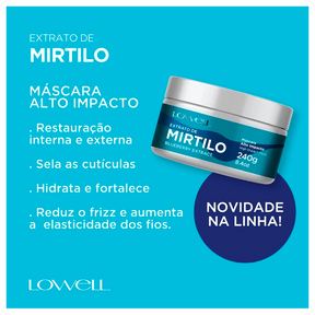 Máscara Mirtilo - 240g