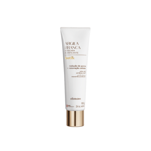 Botik Máscara Facial Purificante Argila Branca,100g