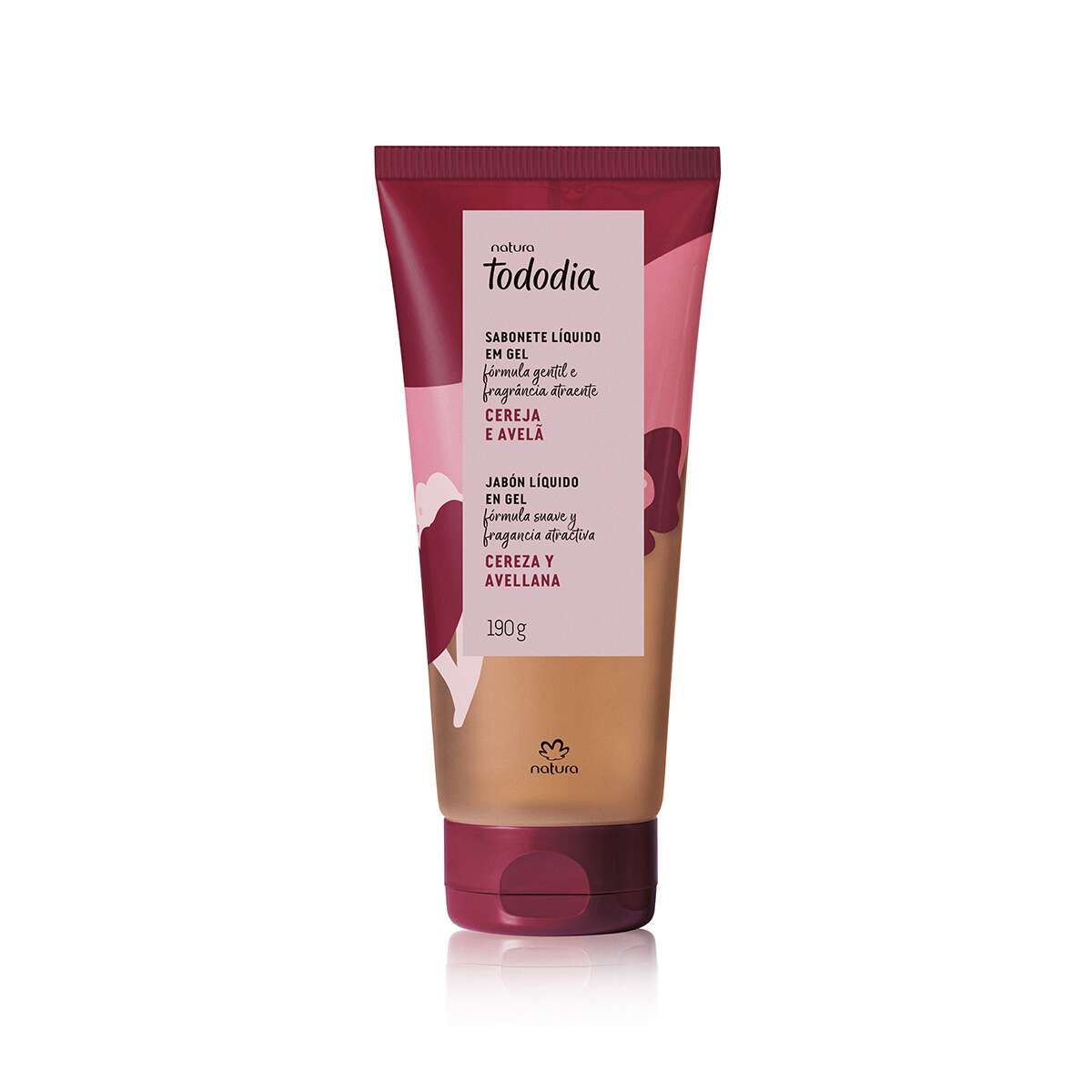 Sabonete Líquido em Gel Tododia Cereja e Avelã - 190ml