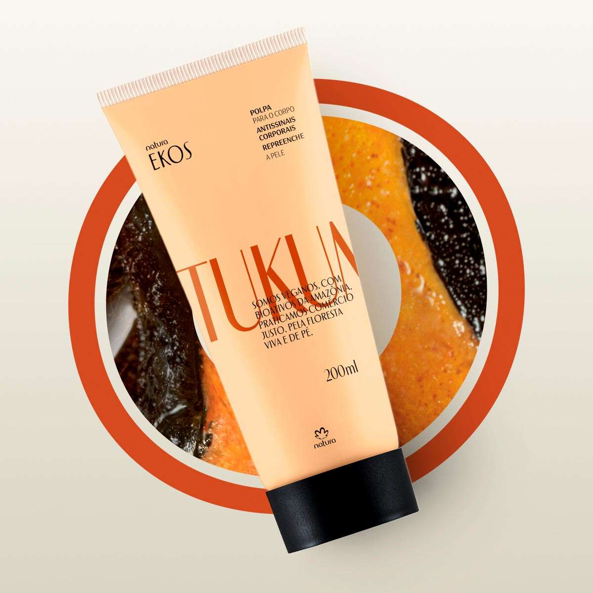 Polpa Desodorante Hidratante para o Corpo Ekos Tukumã - 200ml