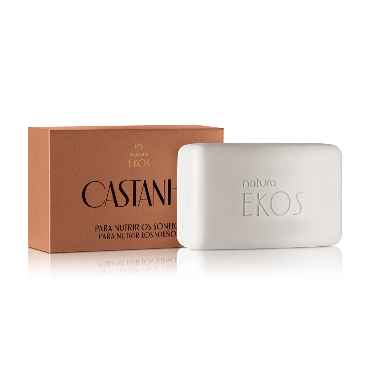 Sabonete em Barra Puro Vegetal Ekos Castanha - 1un 100g