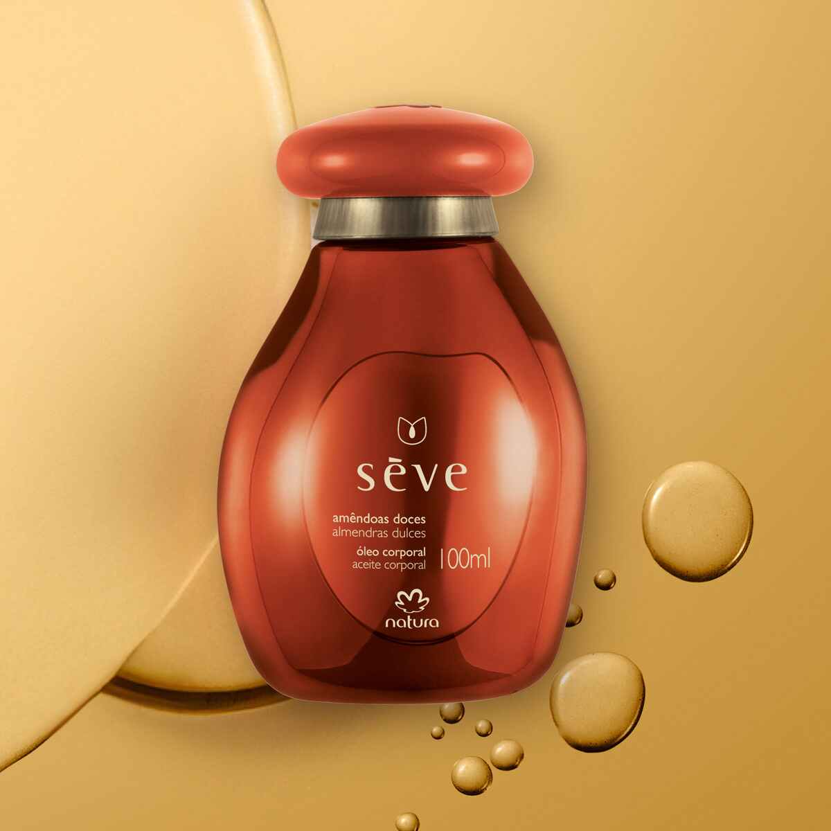 Óleo Desodorante Corporal Sève Amêndoas Doces - 100ml