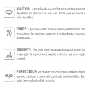 GEL COMESTÍVEL YUMMY HOT 15ML - MARULA