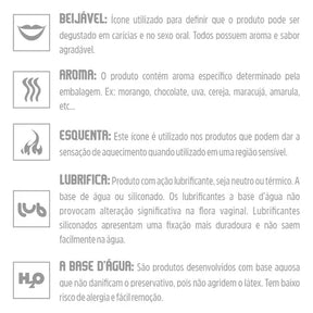 GEL COMESTÍVEL FOR SEXY HOT 30ML (ST739) - MAÇÃ VERDE