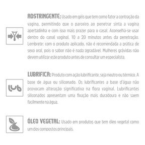 Bolinha de Óleo Corporal Adstringente Lacradinha - 3un