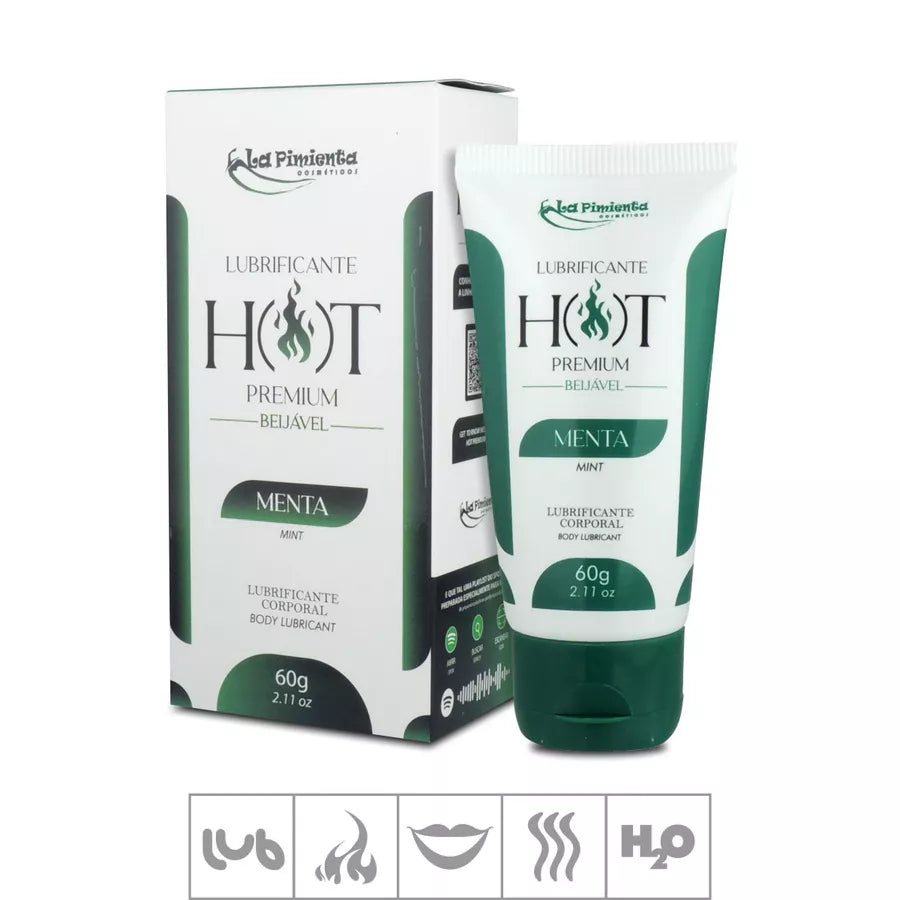 LUBRIFICANTE BEIJÁVEL HOT PREMIUM 60G