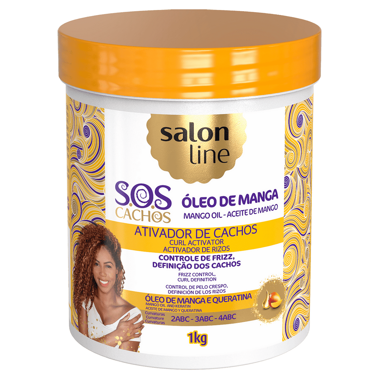 SOS Ativador de Cachos Manga Tradicional 1kg