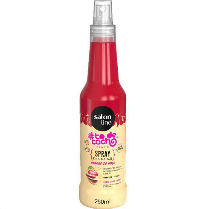 #todecacho Vinagre de Maçã Finishing Hair Spray  250ml