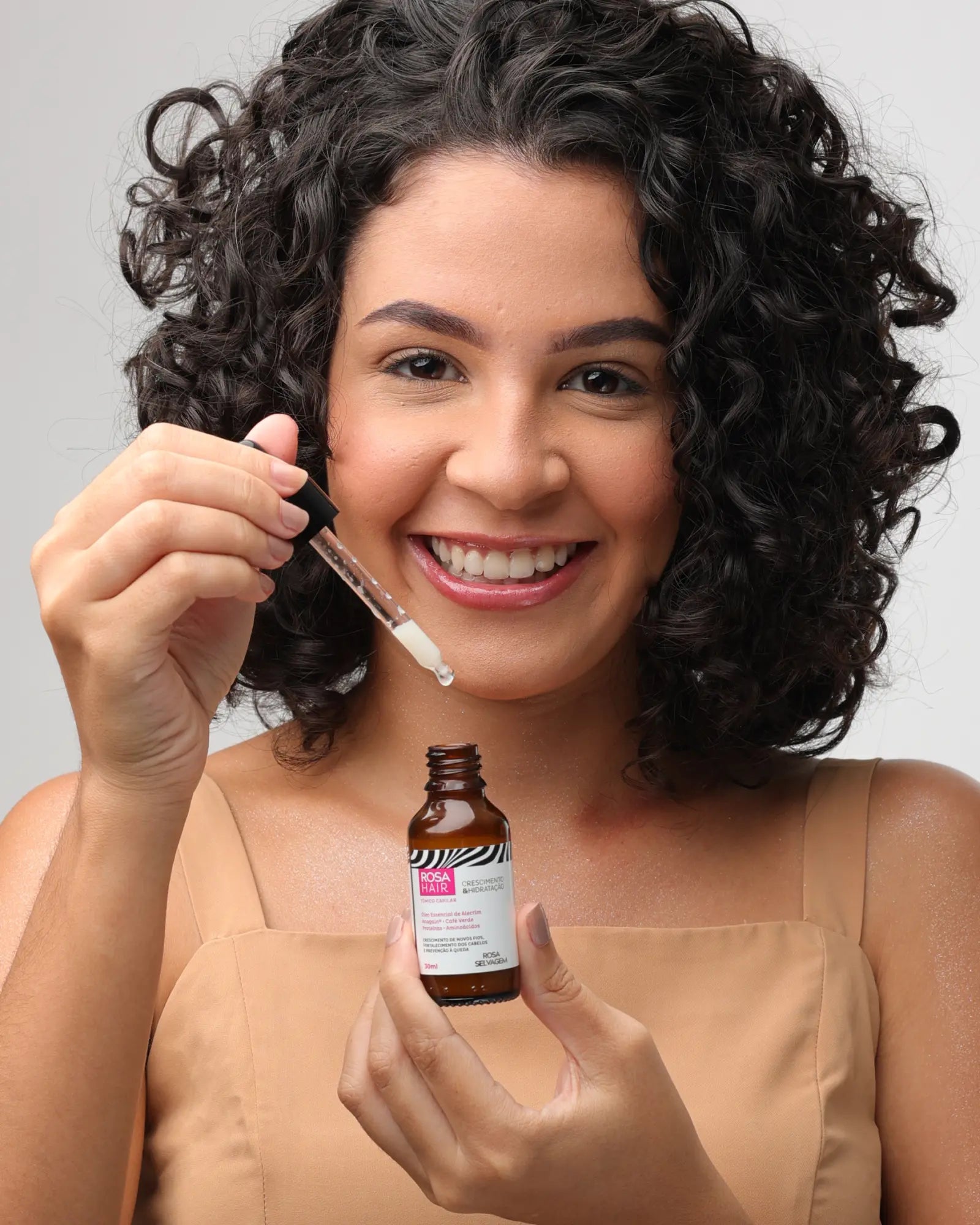 Rosa Hair - Tônico Capilar 30ml