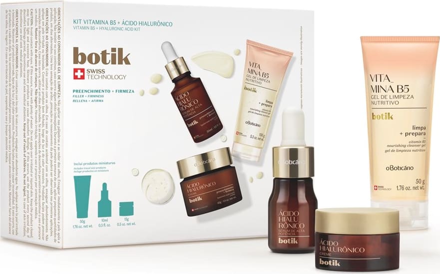 KIT BOTIK VITAMINA B5/ACIDO HIALURONIC