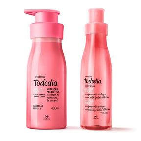Kit Natura Tododia Acerola e Hibisco (Hidratante + Body Splash)