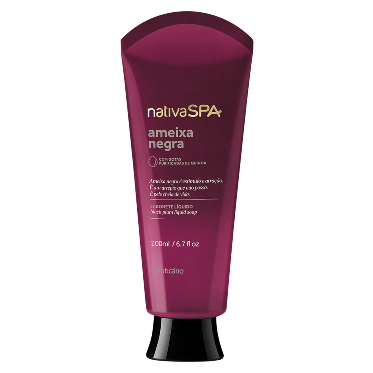 Nativa Spa Black Plum Liquid Body Soap 200 ml