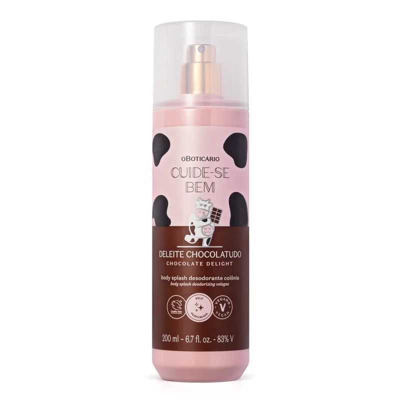 Body Splash Cuide-se Bem Deleite Chocolatudo - 200ml